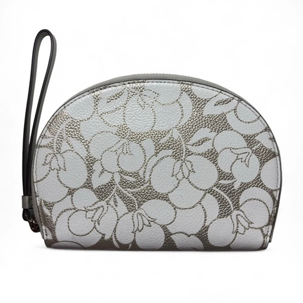 Kate Spade NWT Larchmont Avenue Breezy Floral Half Moon Wristlet - Picture 5 of 5